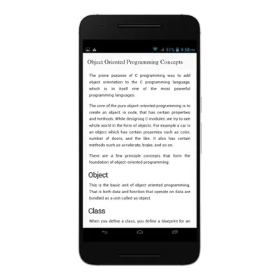 Object Oriented Programming android App screenshot 9