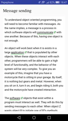 Object Oriented Programming android App screenshot 2