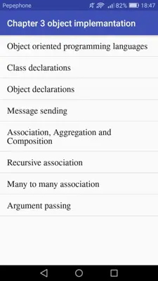Object Oriented Programming android App screenshot 3