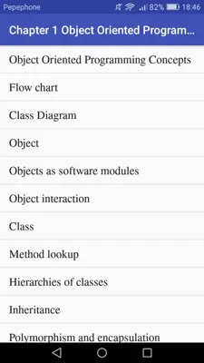 Object Oriented Programming android App screenshot 7